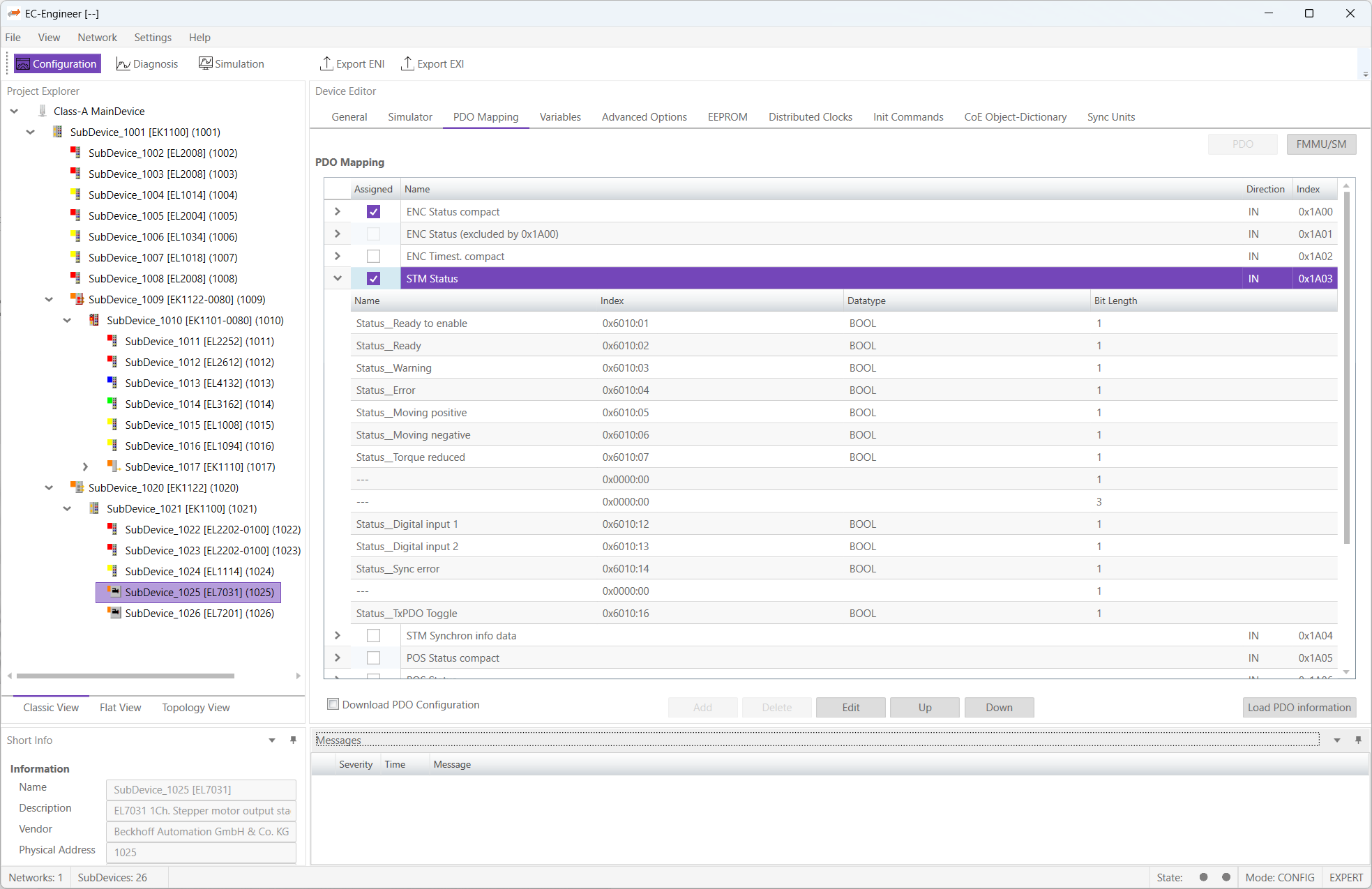 EC-Engineer EtherCAT configuration tool